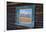 Teton Range Reflected in Window-Darrell Gulin-Framed Photographic Print
