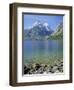 Tetons and Jenny Lake, Grand Teton National Park, Wyoming, USA-G Richardson-Framed Photographic Print