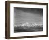 Tetons From Signal Mt View Valley & Snow-Capped Mts Low Horizons Grand Teton NP Wyoming 1933-1942-Ansel Adams-Framed Art Print