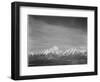 Tetons From Signal Mt View Valley & Snow-Capped Mts Low Horizons Grand Teton NP Wyoming 1933-1942-Ansel Adams-Framed Art Print