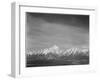 Tetons From Signal Mt View Valley & Snow-Capped Mts Low Horizons Grand Teton NP Wyoming 1933-1942-Ansel Adams-Framed Art Print