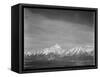 Tetons From Signal Mt View Valley & Snow-Capped Mts Low Horizons Grand Teton NP Wyoming 1933-1942-Ansel Adams-Framed Stretched Canvas