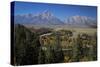 Tetons III-J.D. Mcfarlan-Stretched Canvas