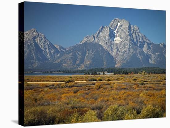 Tetons IV-J.D. Mcfarlan-Stretched Canvas