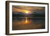 Tetons Jackson lake-Gordon Semmens-Framed Photographic Print