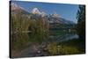 Tetons Tagert Lake-Gordon Semmens-Stretched Canvas