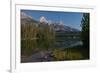 Tetons Tagert Lake-Gordon Semmens-Framed Photographic Print