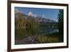 Tetons Tagert Lake-Gordon Semmens-Framed Photographic Print