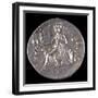 Tetradrachm of Lysimachus with Athena Nicefora Verso, Hellenistic Coins, 3rd Century BC-null-Framed Giclee Print