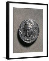 Tetradrachm of Syracuse Depicting a Female Head-null-Framed Giclee Print