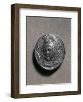 Tetradrachm of Syracuse Depicting a Female Head-null-Framed Giclee Print