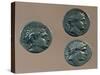 Tetradrachms from Time of Alexander Great. Greek Coins BC-null-Stretched Canvas