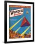 Tetrahedra of Space'-Frank R Paul-Framed Art Print