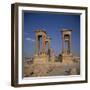 Tetrapylon and the Columned Main Street Dating from the 1st Century AD, Palmyra, Syria-Christopher Rennie-Framed Photographic Print