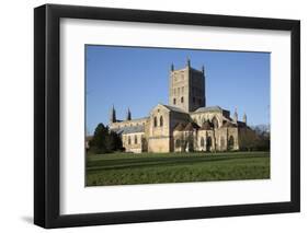 Tewkesbury Abbey (Abbey Church of St. Mary the Virgin), Tewkesbury, Gloucestershire, England, UK-Stuart Black-Framed Photographic Print