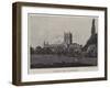 Tewkesbury Abbey, Gloucestershire-null-Framed Giclee Print