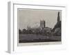 Tewkesbury Abbey, Gloucestershire-null-Framed Giclee Print