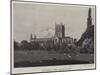 Tewkesbury Abbey, Gloucestershire-null-Mounted Giclee Print