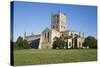 Tewkesbury Abbey, Tewkesbury, Gloucestershire, England, United Kingdom, Europe-Stuart Black-Stretched Canvas