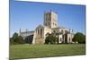 Tewkesbury Abbey, Tewkesbury, Gloucestershire, England, United Kingdom, Europe-Stuart Black-Mounted Photographic Print