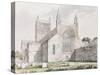 Tewkesbury Church, Gloucestershire-Myles Birket Foster-Stretched Canvas