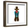 Tex from Dallas-Tosh-Framed Art Print