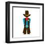 Tex from Dallas-Tosh-Framed Art Print