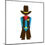 Tex from Dallas-Tosh-Mounted Art Print