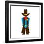 Tex from Dallas-Tosh-Framed Art Print