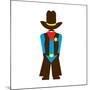 Tex from Dallas-Tosh-Mounted Art Print