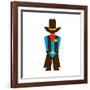 Tex from Dallas-Tosh-Framed Art Print