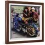 "Tex's Motorcycle", April 7, 1951-Stevan Dohanos-Framed Giclee Print