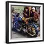 "Tex's Motorcycle", April 7, 1951-Stevan Dohanos-Framed Giclee Print