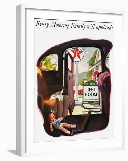 Texaco Advertisement, 1938-null-Framed Giclee Print