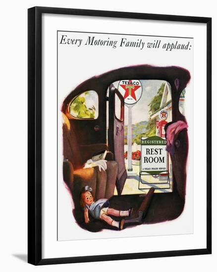 Texaco Advertisement, 1938-null-Framed Giclee Print