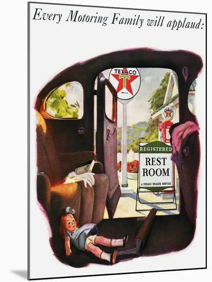 Texaco Advertisement, 1938-null-Mounted Giclee Print