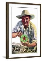 Texaco Grease-null-Framed Giclee Print