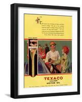 Texaco, Magazine Advertisement, USA, 1926-null-Framed Giclee Print