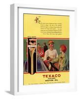 Texaco, Magazine Advertisement, USA, 1926-null-Framed Giclee Print