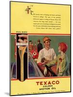 Texaco, Magazine Advertisement, USA, 1926-null-Mounted Giclee Print