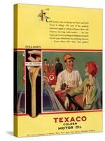 Texaco, Magazine Advertisement, USA, 1926-null-Stretched Canvas