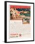 Texaco, Magazine Advertisement, USA, 1929-null-Framed Giclee Print