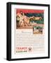 Texaco, Magazine Advertisement, USA, 1929-null-Framed Giclee Print