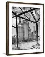 Texaco Refinery-Charles Rotkin-Framed Photographic Print