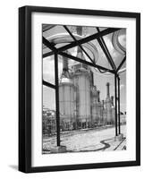 Texaco Refinery-Charles Rotkin-Framed Photographic Print