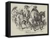 Texan Mounted Militia-null-Framed Stretched Canvas