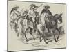Texan Mounted Militia-null-Mounted Giclee Print