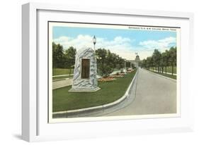 Texas a and M College, Bryan, Texas-null-Framed Art Print