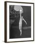 Texas A&M Basketball Player Bob Kurland Reaching to Make a Basket-Myron Davis-Framed Photographic Print