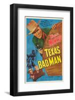 Texas Bad Man-null-Framed Photo